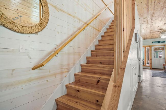 Beautiful wood stairs to 2nd floor bedrooms | Image 12