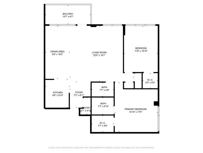 APT-2214 - 3883 Turtle Creek Blvd, Condo with 2 bedrooms, 2 bathrooms and null parking in Dallas TX | Image 5