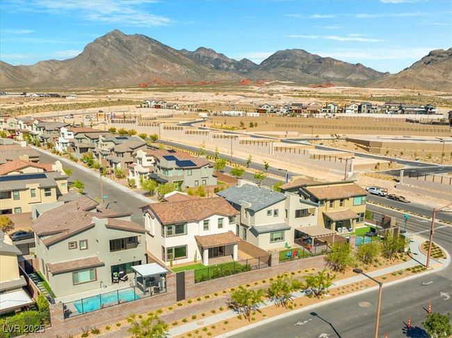 Birds eye view of property with a mountain view and a residential view | Image 62