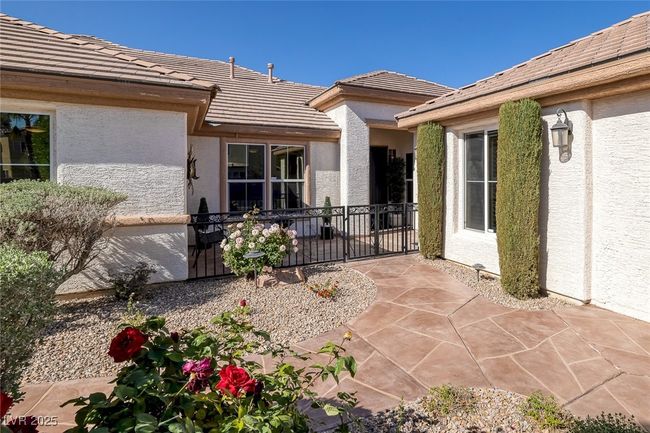 Beautiful Stamped & Stained Flagstone Walkway | Image 61