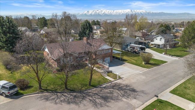 Aerial view with a mountain view and a residential view | Image 51