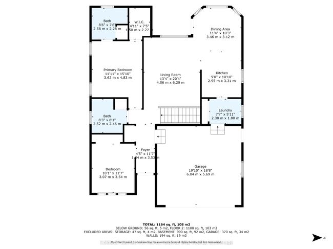 186 Hincks St, House other with 2 bedrooms, 2 bathrooms and 4 parking in Goderich ON | Image 24