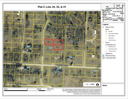 Plat C Lots 34, 35&41 Dove Road, Odessa, MO, 64076 | Card Image