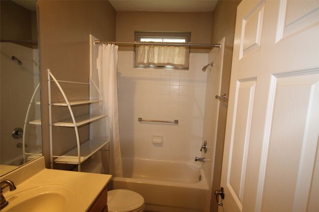 Bathroom with shower / bath combo and vanity | Image 7