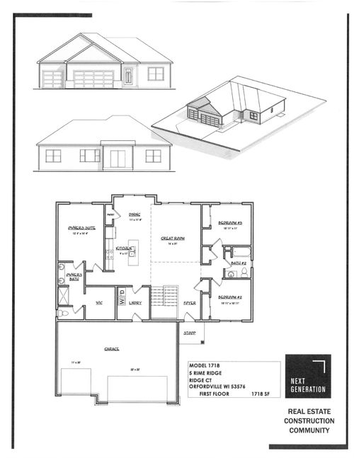 416 Ridge Court, ORFORDVILLE, WI, 53576 | Card Image
