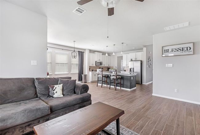 A look back from the fireplace into the kitchen. | Image 18