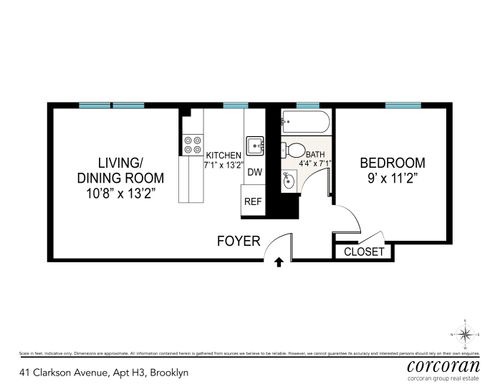 3h-41 Clarkson Ave, Brooklyn, NY, 11226-1946 | Card Image