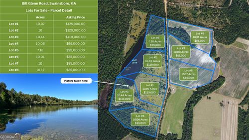 0 Bill Glenn Rd, swainsboro, GA, 30401 | Card Image