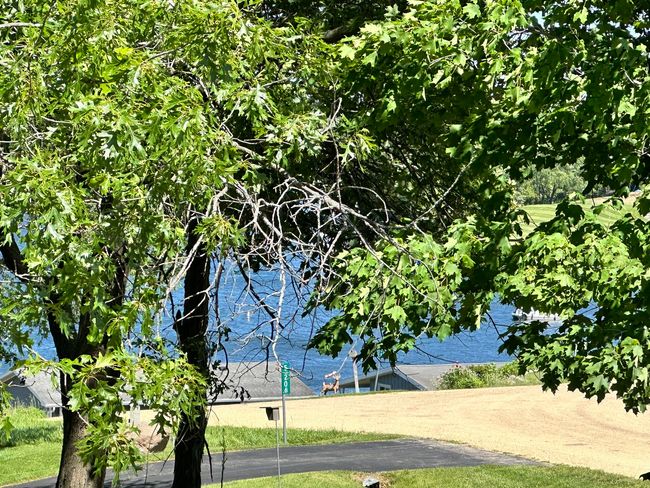 View from the deck above the garage. | Image 40