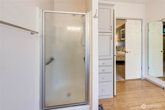 Shower in primary bath. | Image 30