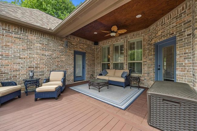 Wooden deck with ceiling fan | Image 35