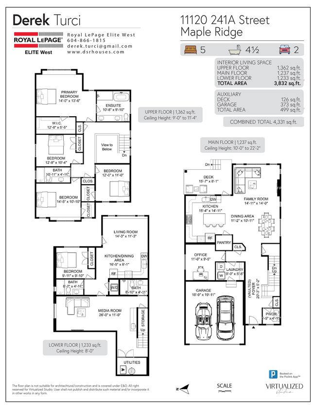 11120 241a St, House other with 5 bedrooms, 5 bathrooms and 4 parking in Maple Ridge BC | Image 38