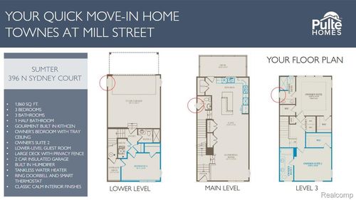 396 N Sydney Ct, Plymouth, MI, 48170 | Card Image