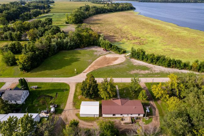 Exterior - Aerial (Rear of home with view of High Island Lake) | Image 8