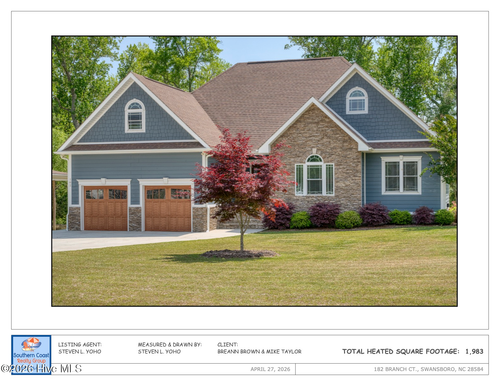182 Branch Ct, Swansboro, NC, 28584-7797 | Card Image