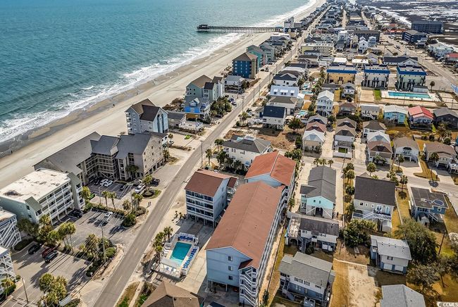 Drone / aerial view featuring a view of the beach and a water view | Image 10