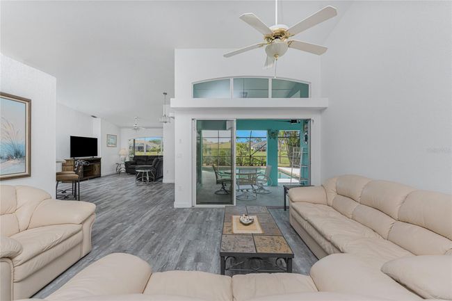 Looking toward the sliding glass doors opening onto the lanai. | Image 8