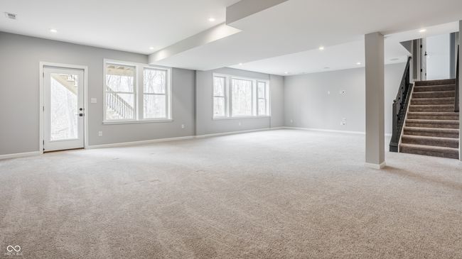 Finished basement comes complete with built in surround sound for a home theater. | Image 53