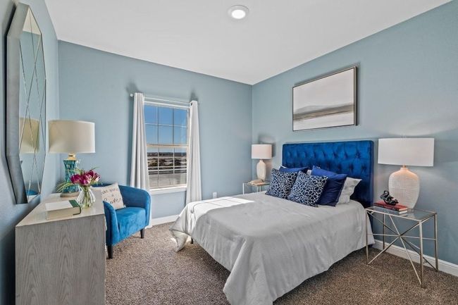 Bedroom with carpet floors and baseboards | Image 18