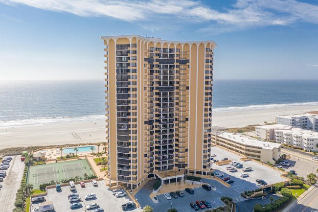 Drone / aerial view with a view of city, a view of the beach, and a water view | Image 27