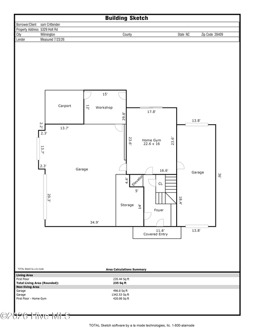 5329 Holt Rd, Wilmington, NC, 28409-2961 | Card Image