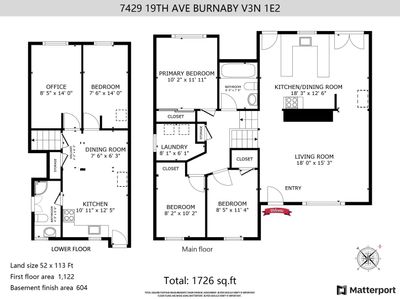 7429 19th Ave, House other with 5 bedrooms, 2 bathrooms and 1 parking in Burnaby BC | Image 1