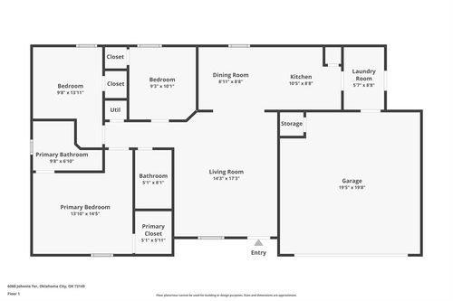 6060 Johnnie Terrace, Oklahoma City, OK, 73149 | Card Image