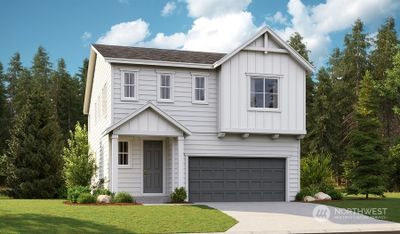 Laurel plan showing A elevation. Homesite 28 is B elevation | Image 1