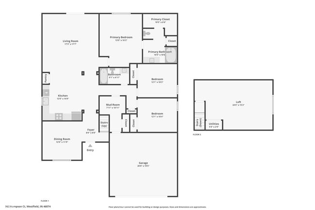 963 Kempson Ct, House other with 3 bedrooms, 2 bathrooms and null parking in Westfield IN | Image 31