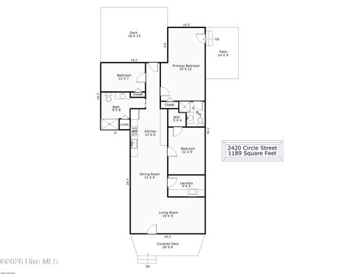 2420 Circle St, Wilmington, NC, 28403-2420 | Card Image