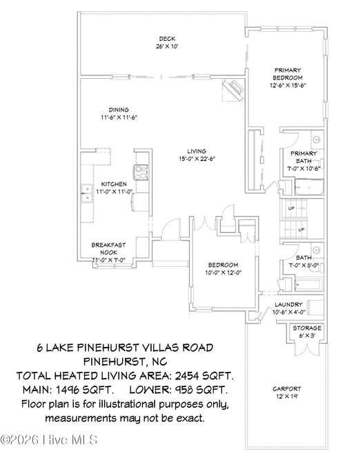 6 Lake Pinehurst Villas Rd, Pinehurst, NC, 28374-9221 | Card Image