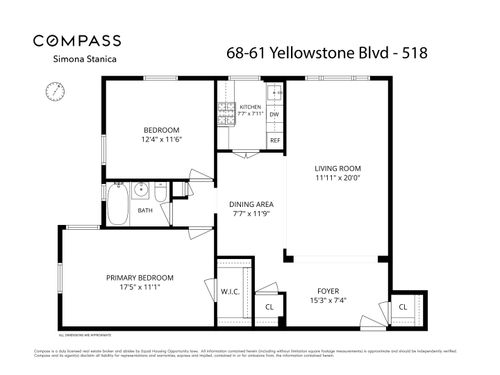 518-68-61 Yellowstone Blvd, Forest Hills, NY, 11375-3319 | Card Image