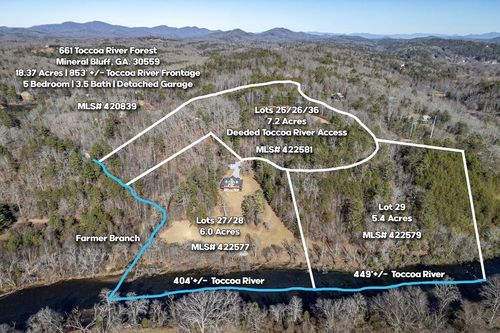 Lot 25+ Toccoa River Frst, Mineral Bluff, GA, 30559-3178 | Card Image