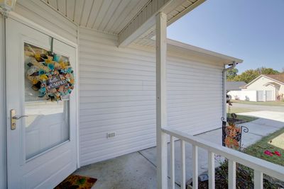 Property entrance with a porch | Image 2