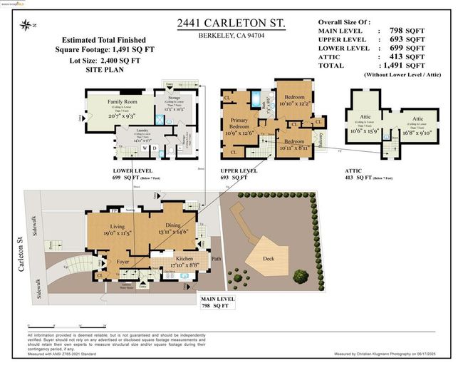 2441 Carleton St, House other with 3 bedrooms, 1 bathrooms and null parking in Berkeley CA | Image 45