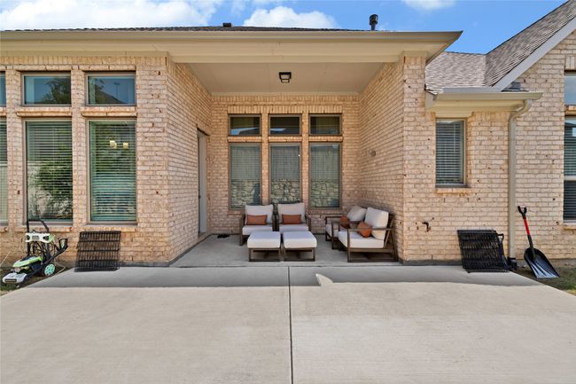 View of patio with an outdoor living space | Image 28