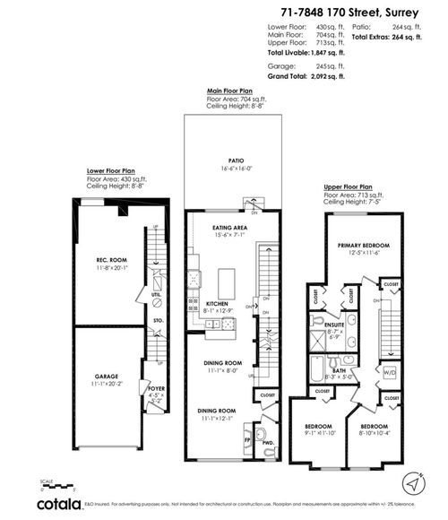 71-7848 170 St, Surrey, BC, V4N6M4 | Card Image