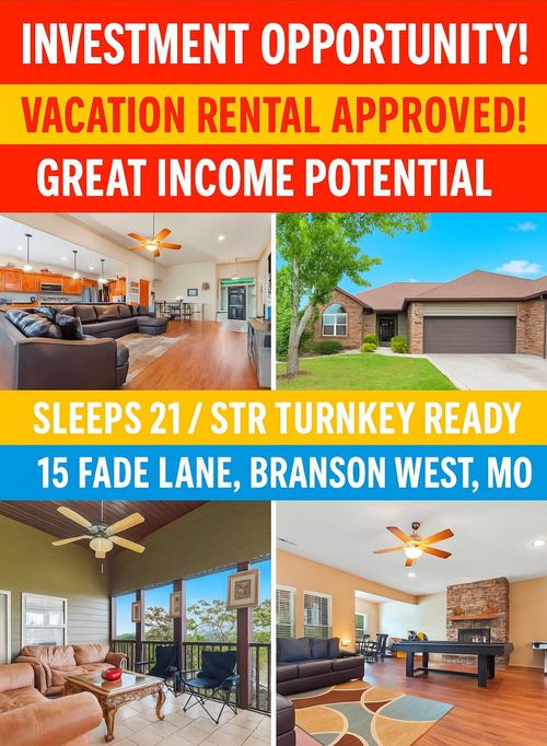 15 Fade Lane Lane, Branson West, MO, 65737 | Card Image