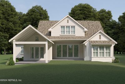 Rear elevation rendering. | Image 3