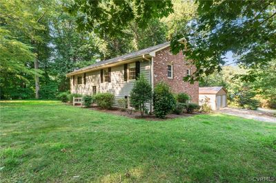 View of front of property with an outbuilding and a front lawn | Image 2