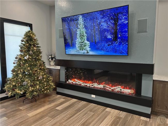 88" electric customizable fireplace | Image 13