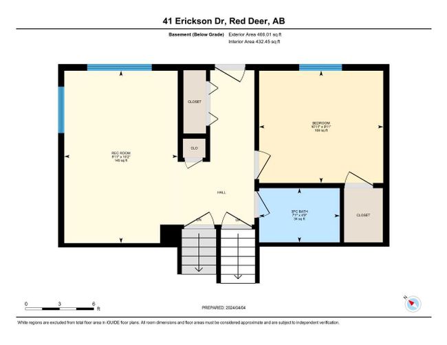 41 Erickson Drive, Home with 5 bedrooms, 2 bathrooms and 4 parking in Red Deer AB | Image 27