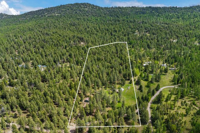Aerial view looking east w/ approximate boundary | Image 60