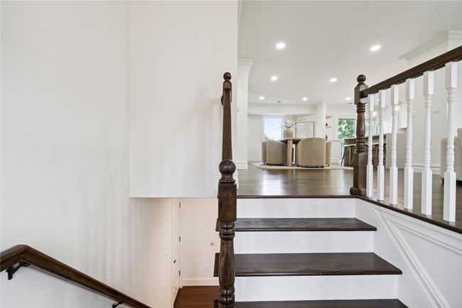 Stairway featuring recessed lighting and wood finished floors | Image 27