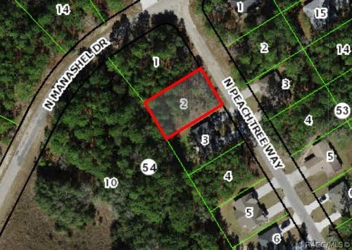 9390 N Peachtree Way, CITRUS SPRINGS, FL, 34434-4155 | Card Image