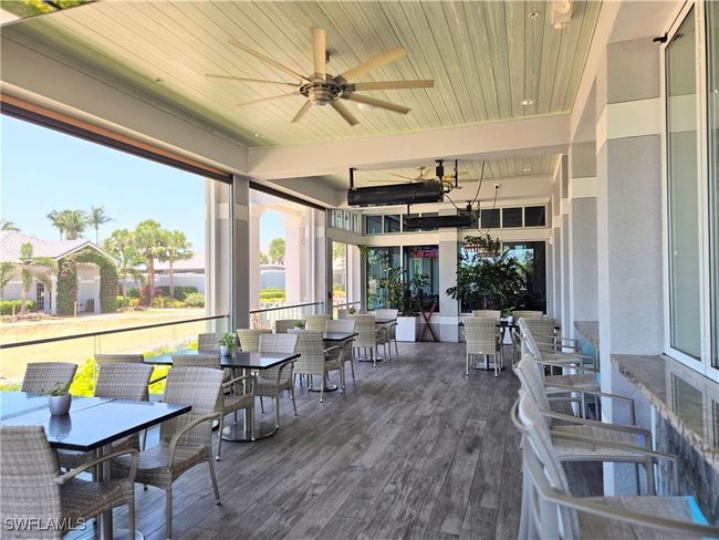 Outdoor dining area by the dining room | Image 41