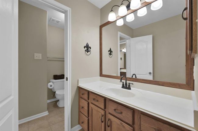 Bathroom 3 which is a Jack and Jill style bathroom between bedrooms 4 & 5. Private sink area accessible by bedroom 4 | Image 37