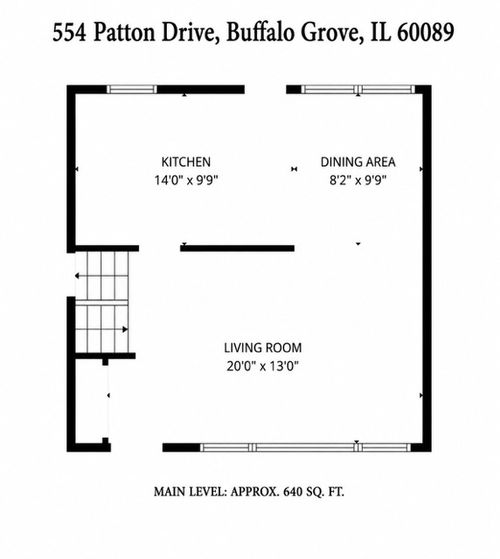 554 Patton Drive, Buffalo Grove, IL, 60089 | Card Image