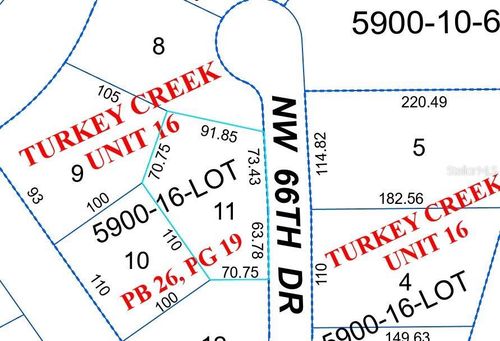 11078 Nw 66th Dr, Alachua, FL, 32615-5182 | Card Image