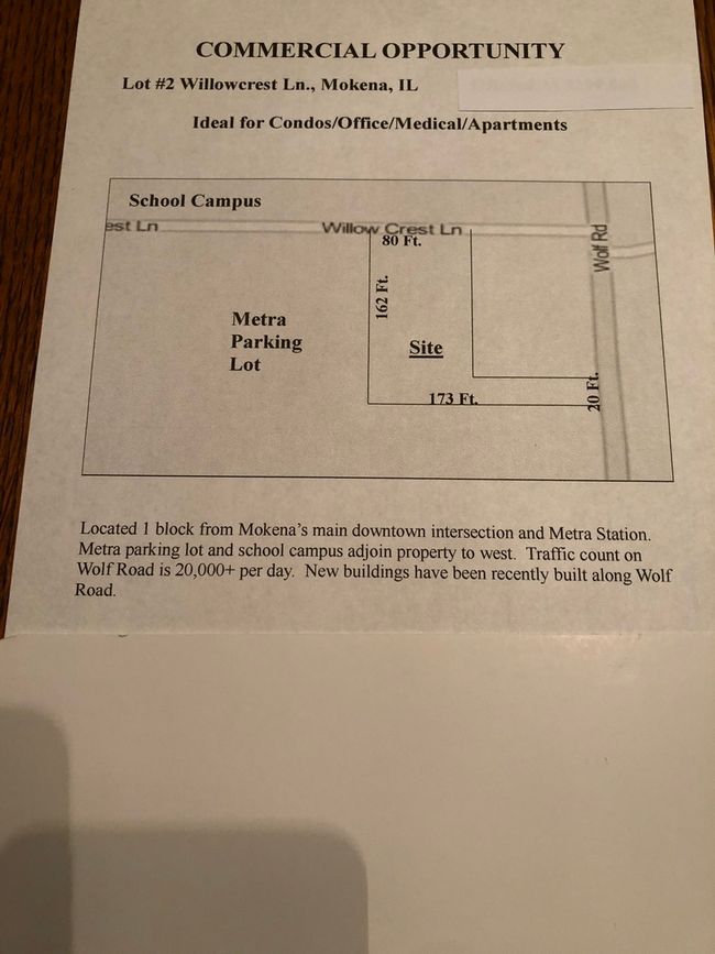 lot 2 willowcrest commons Willowcrest Lane, Home with 0 bedrooms, 0 bathrooms and null parking in Mokena IL | Image 3